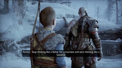 God of War Ragnarök – Barrierefreiheit – Große Untertitel