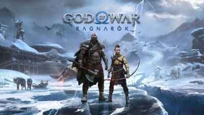 ilustración principal de god of war ragnarok