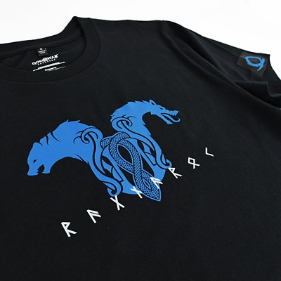 ゴッド・オブ・ウォー ラグナロク Tシャツ（黒）Gallery Image 3