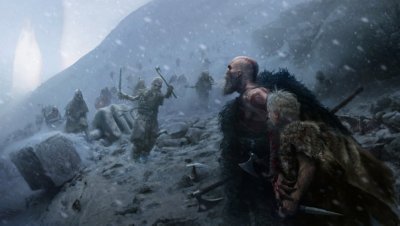 arte conceitual de god of war