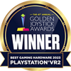Siegerplakette "Golden Joystick Awards"