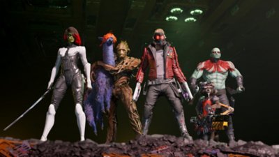 Captura de ecrã de Marvel's Guardians of the Galaxy