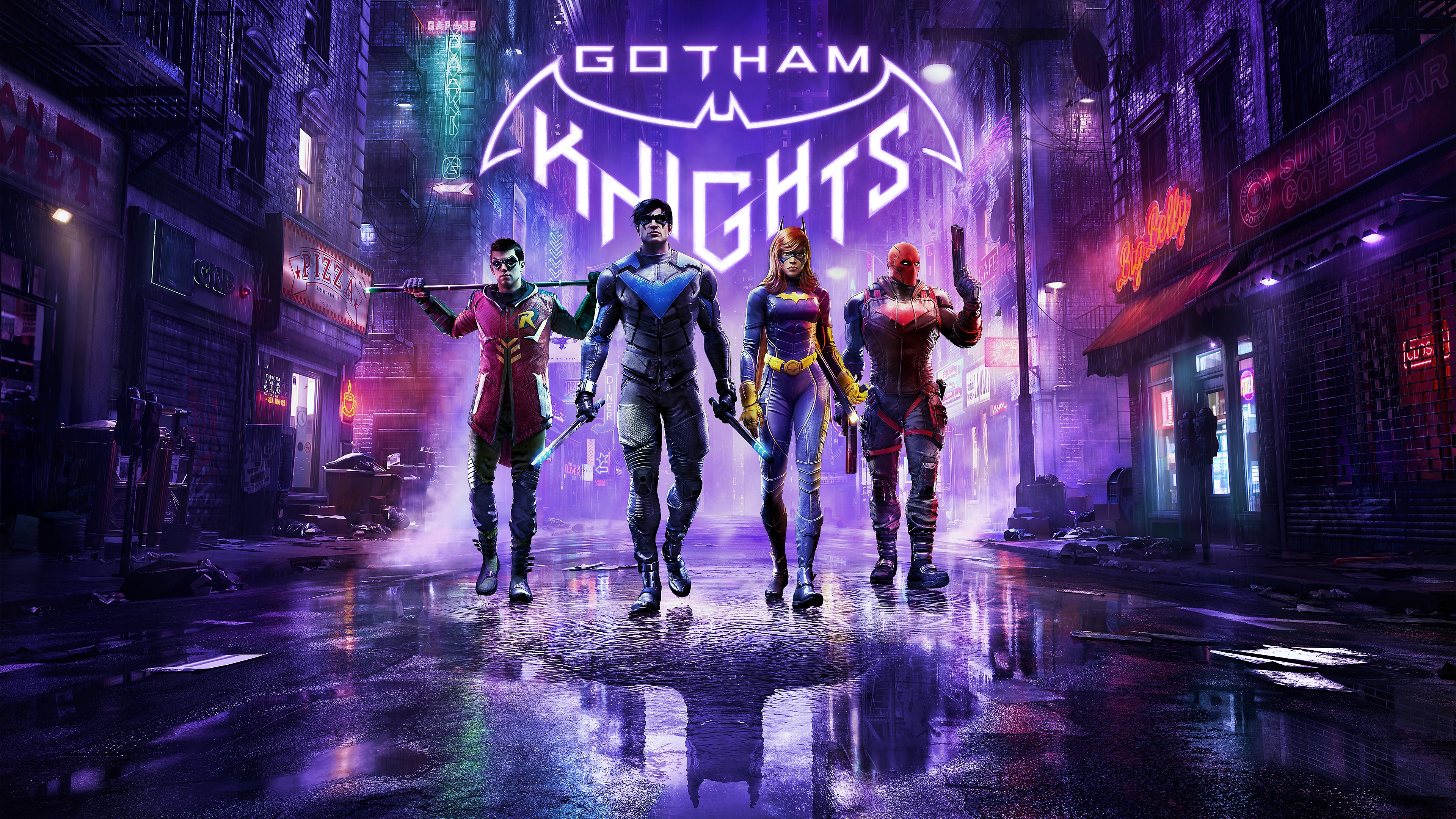 الصورة الفنية الأساسية للعبة Gotham Knights