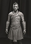 Modelo 3D sem textura do Atreus em God of War Ragnarök.