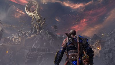 Kratos em god of war ragnarok valhalla