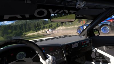 Istantanea della schermata di Gran turismo 7 su PS VR2