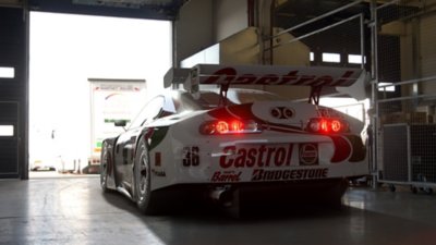 Gran Turismo screenshot showing a Toyota Supra