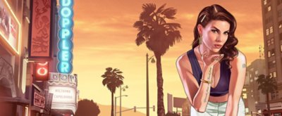 عمل فني لبطل Grand Theft Auto V