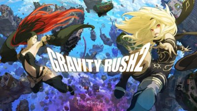 Klíčová grafika hry Gravity Rush 2