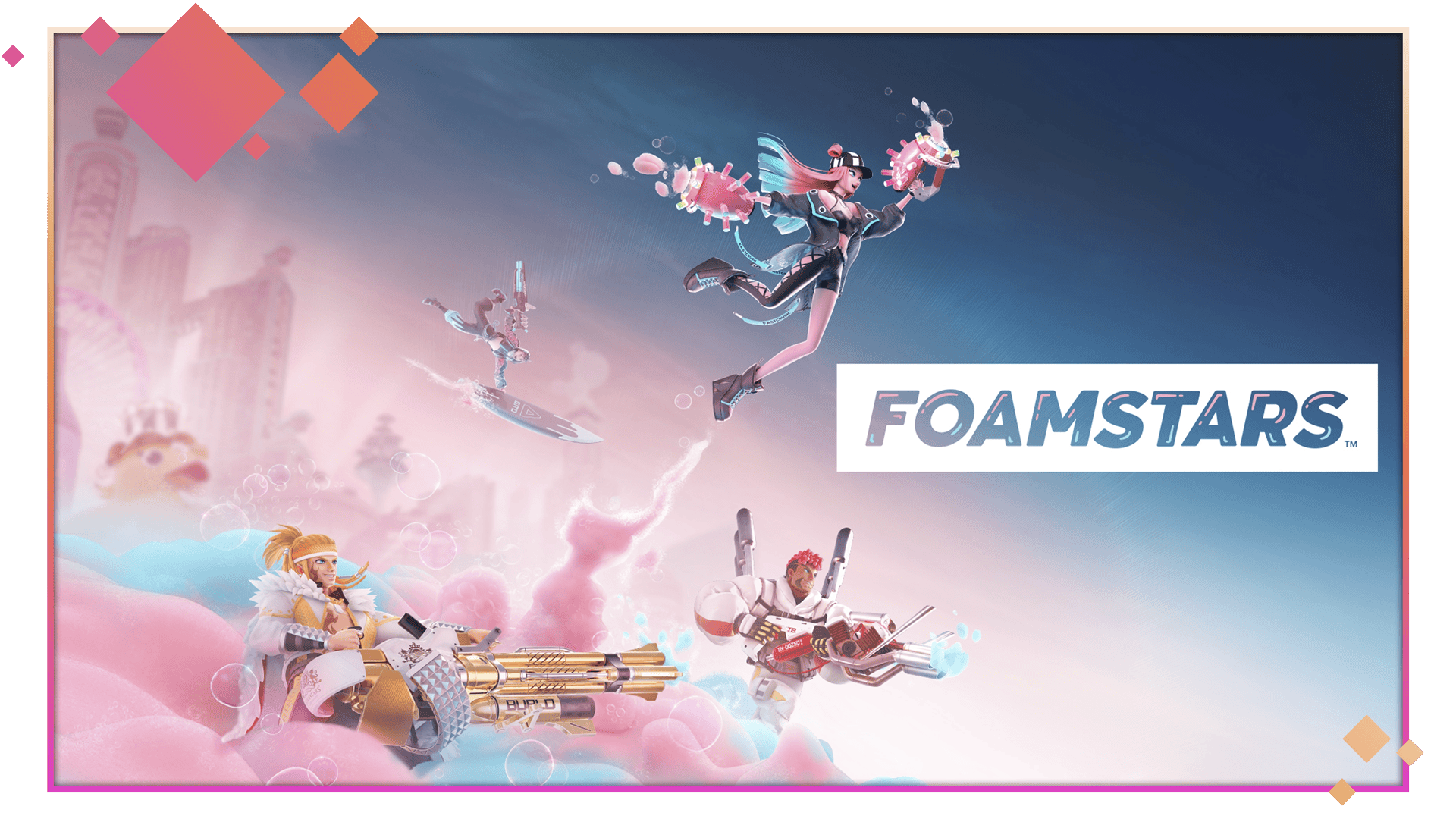 Foamstars - Announce Trailer | PS5 & PS4 Games