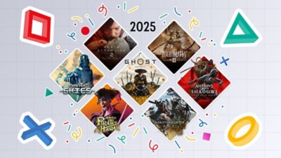 2025年の傑作ゲーム キーアート