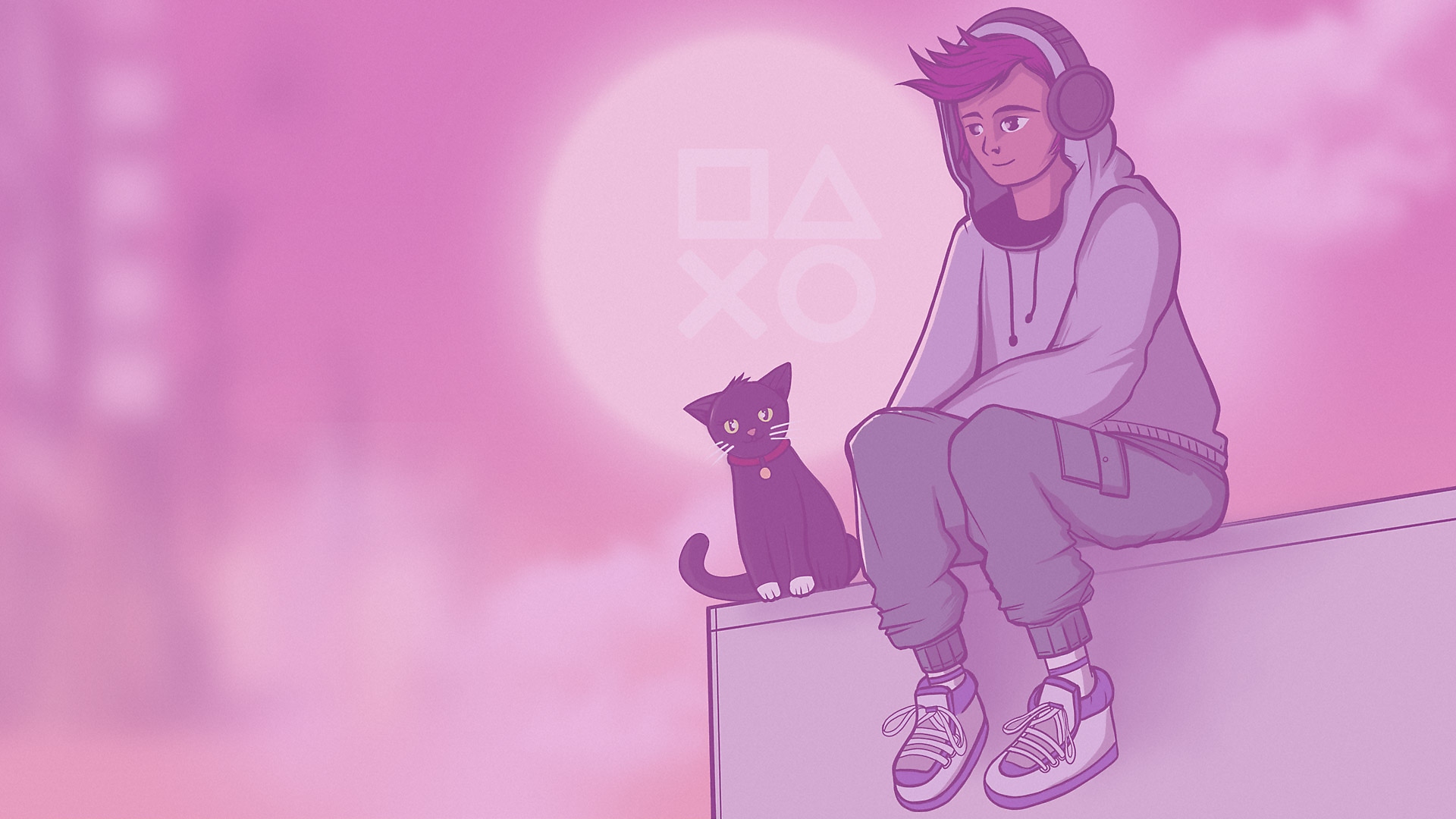 Лучшие саундтреки на PlayStation – иллюстрация с изображением молодого человека, который слушает музыку в наушниках.