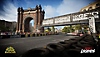 GRID Legends – snímka obrazovky s traťou – cestný okruh Barcelona