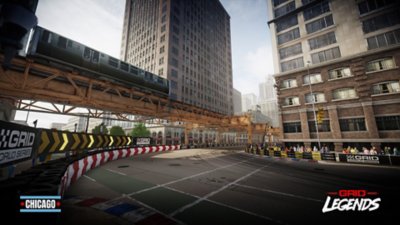 GRID Legends – Captură de ecran cu pista – Circuit stradal Chicago