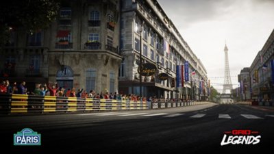 《GRID Legends》赛道截屏-巴黎街道赛道