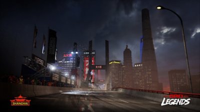 GRID Legends - Galerie de pistes - Circuit urbain de Shanghai