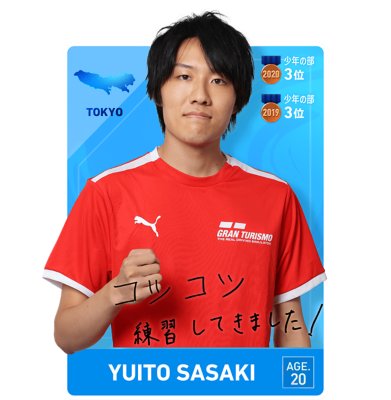 一般の部　佐々木 唯人