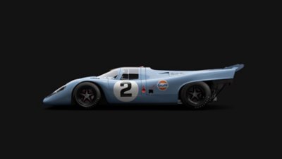 Rotating video of a Porsche 917K '70