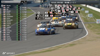 レースの様子