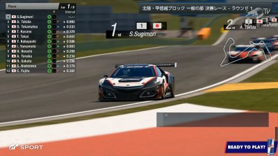 レースの様子