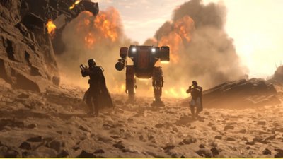 Capture d'écran de gameplay de Helldivers 2