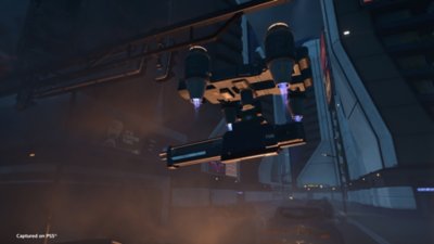Screenshot von Helldivers 2, der die Taktikausrüstung AX/ARC-3-"Guard Dog"-K-9 zeigt.