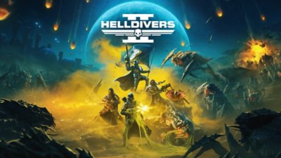 صورة فنية أساسية للعبة Helldivers 2 على أجهزة الكمبيوتر