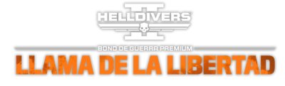 Helldivers 2: Logo del Bono de guerra Llama de la libertad