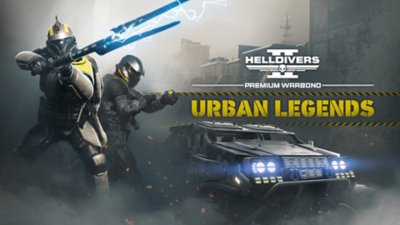 Helldivers 2 Urban Legends warbond keyart