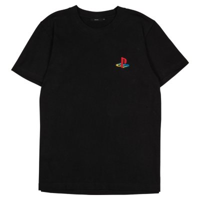 Heritage ワンポイント刺繍Tシャツ (キッズサイズ) / PlayStation ブラック Gallery Image 4