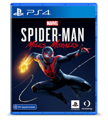 Spiderman Miles Morales PS4 package shot
