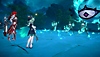 Honkai Star Rail screenshot showing characters confronting a glowing eye structure