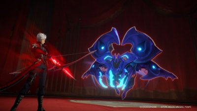 Honkai: Star Rail Version 3.4 screenshot showing a character wielding a bow and arrow facing off against a blue insect-like enemy