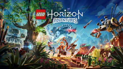 arte promocional de lego horizon