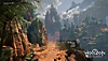 Captura de tela de Horizon Call of the Mountain mostrando uma paisagem