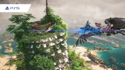 Captura de pantalla de juego de Horizon Forbidden West: Burning Shores