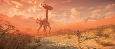Horizon Forbidden West Edycja Kompletna PC – zrzut ekranu z żyrafem