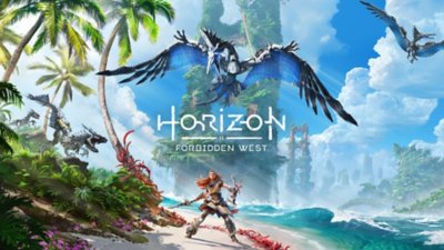 horizon forbidden west – ilustração principal do fundo