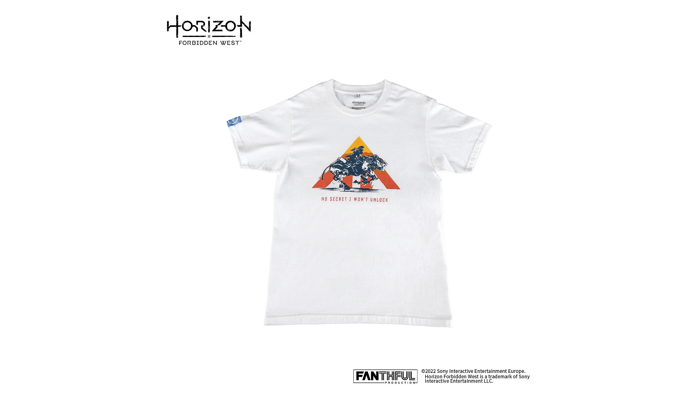 Horizon Forbidden West アーロイ ライドTシャツ（白） Gallery Image 2