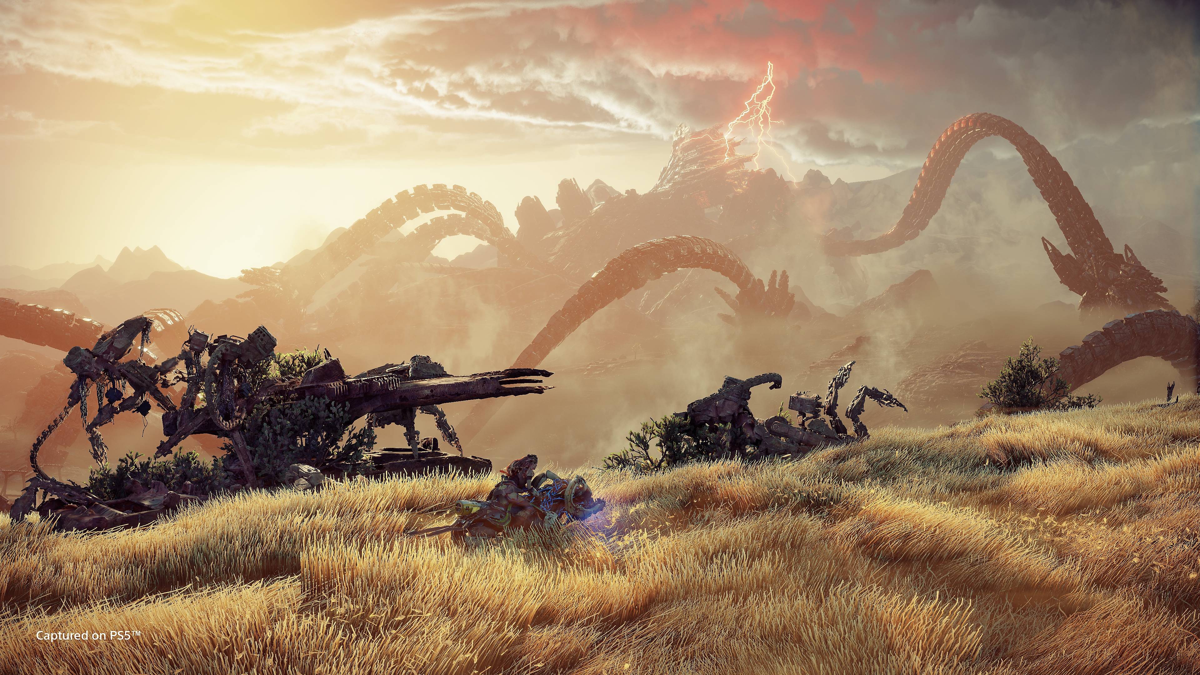 Horizon Forbidden West - لقطة شاشة الإعلان عن اللعبة
