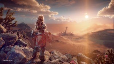 Horizon Forbidden West - Captura de tela do jogo no PS5