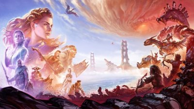 horizon forbidden west key art wallpaper