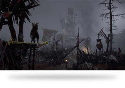 『Horizon Zero Dawn』山賊の野営地