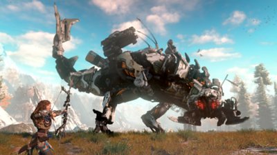 horizon Zero Dawn – skærmbillede