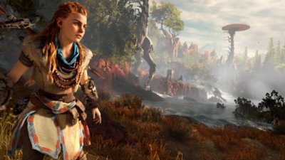 horizon Zero Dawn – skærmbillede