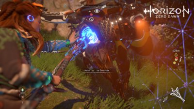 horizon zero dawn – posnetek zaslona