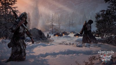 horizon zero dawn the frozen wilds στιγμιότυπο οθόνης