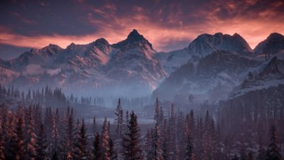 horizon zero dawn – the frozen wilds – снимок экрана