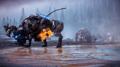 Horizon zero dawn frozen wilds как начать играть