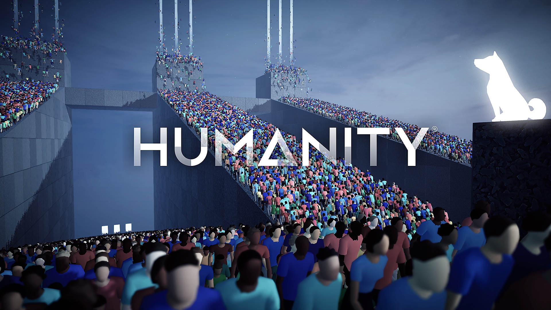 Video z hry Humanity ukazujúce Druhých